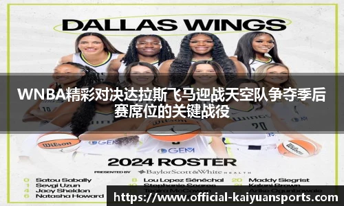 WNBA精彩对决达拉斯飞马迎战天空队争夺季后赛席位的关键战役